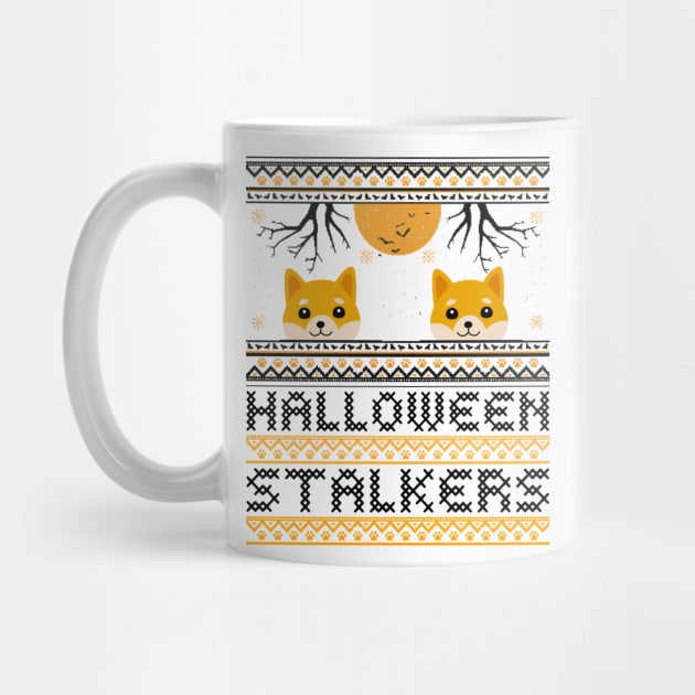 Corgi Halloween Stalkers by Dog Lovers Store